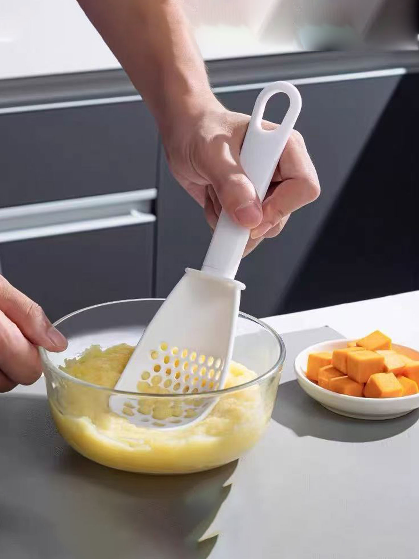 Baby Food Strainer - Çok Fonksiyonlu Yemek Kaşığı, Gıda Sınıfı