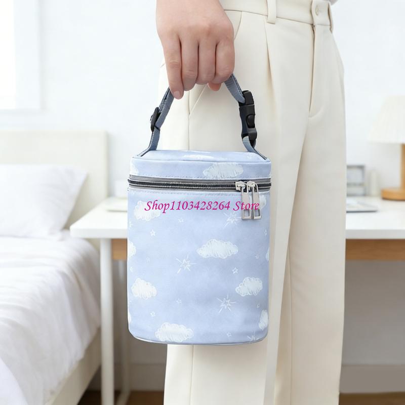 Baby Food Warmer Portable - Bebekler İçin Karikatür Baskı Yalıtımlı Şişe