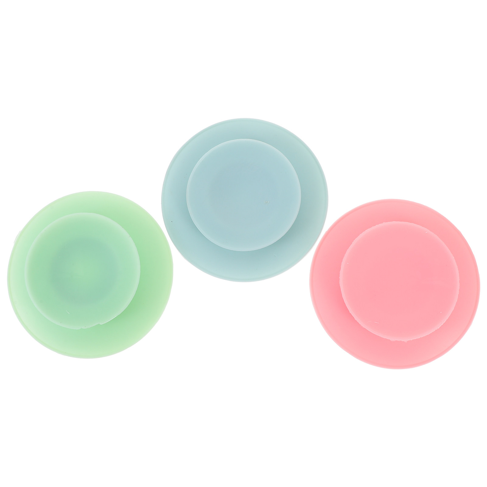 Silicone Suction Bowl - 3 adet kase enayi silikon yeniden