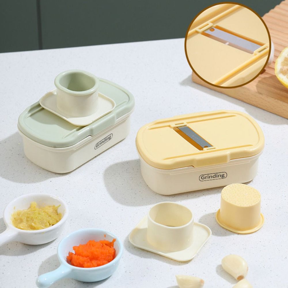 Baby Food Grater - Manuel Sarımsak Öğütücü 2'si 1 Arada