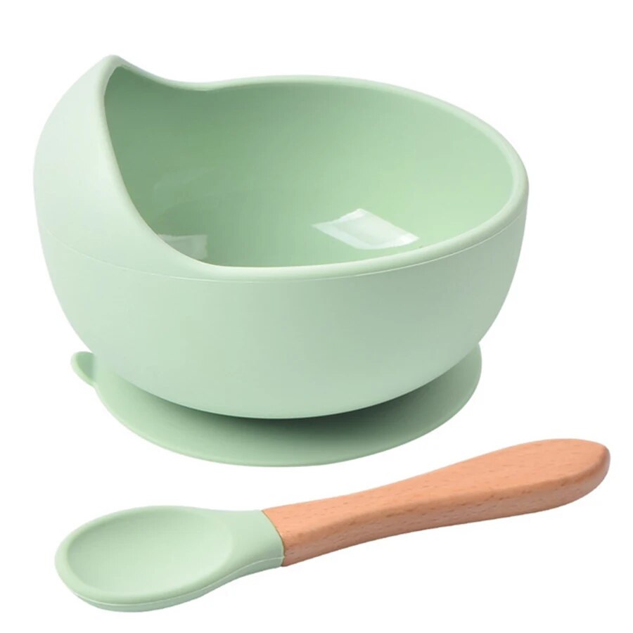 Silicone Suction Bowl - Yüksek kaliteli dökülmeye dayanıklı silikon besleme