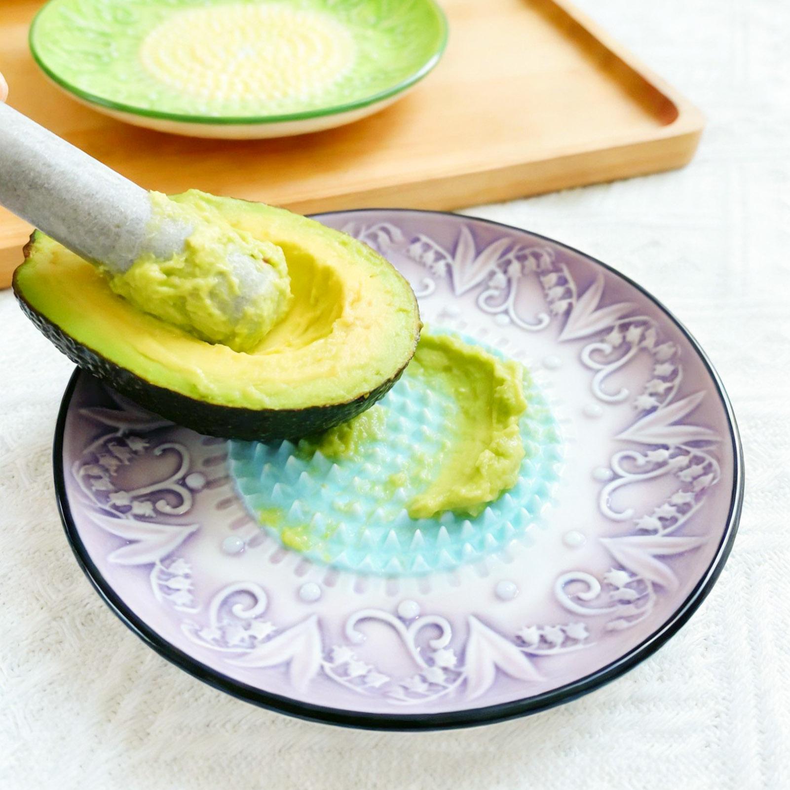 Baby Food Grater - Sarımsak Rendeleyici Seramik El Tipi Küçük