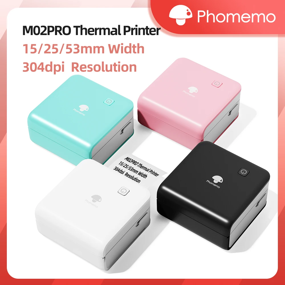 Baby Food Label - Phomemo M02Pro Mini taşınabilir yazıcı kablosuz