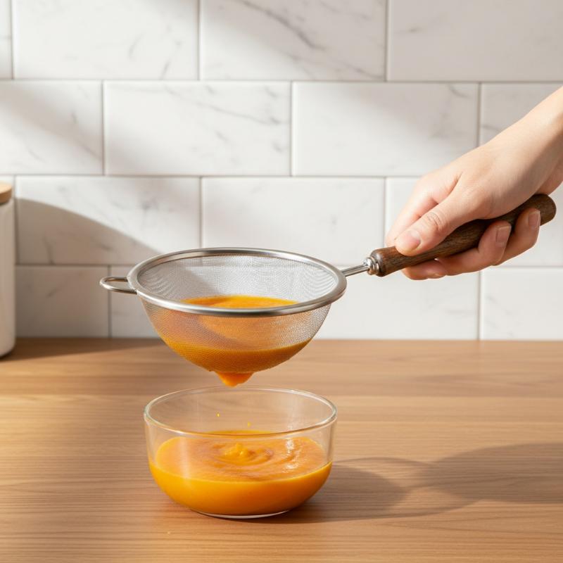 Baby Food Strainer - Bebek Tamamlayıcı Gıda Kalıntı Süzgeci 304