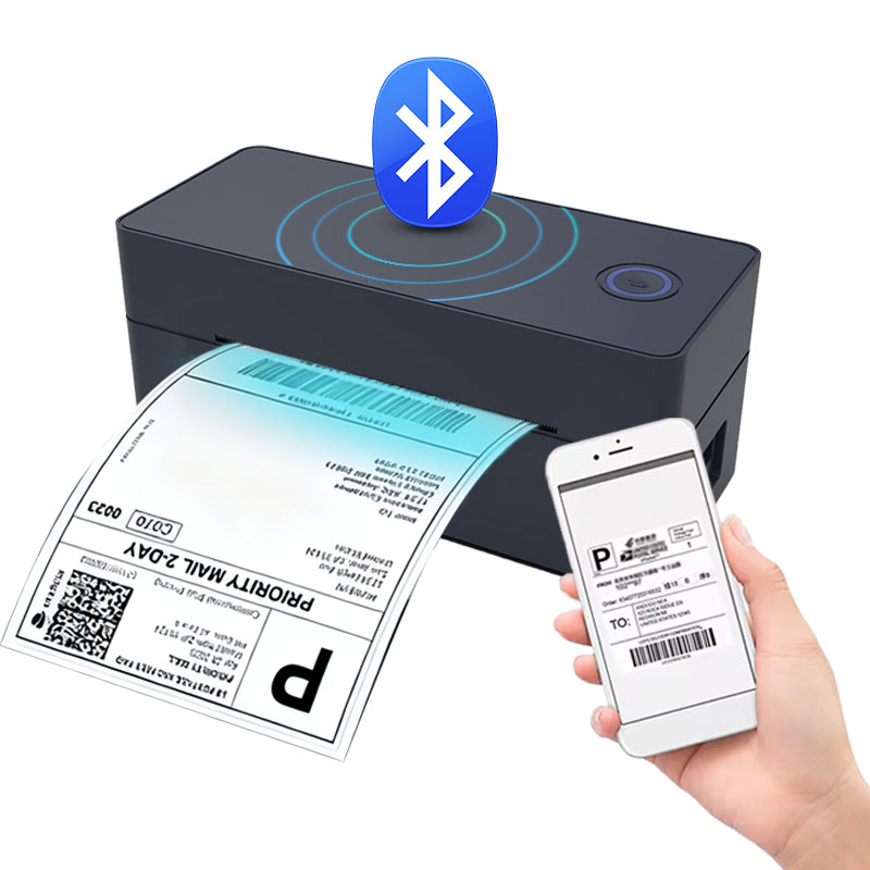 Baby Food Label - Kablosuz Bluetooth Termal Masaüstü Kargo Etiketi