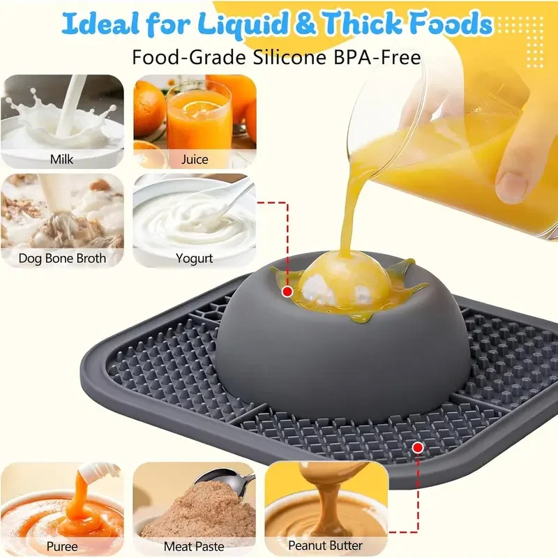 Silicone Suction Bowl - 2'si 1 Arada Silikon Yavaş Besleyici