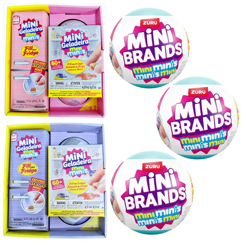 Baby Food Toy - Mini Sürpriz Top Buzdolabı Oyuncağı, Mini