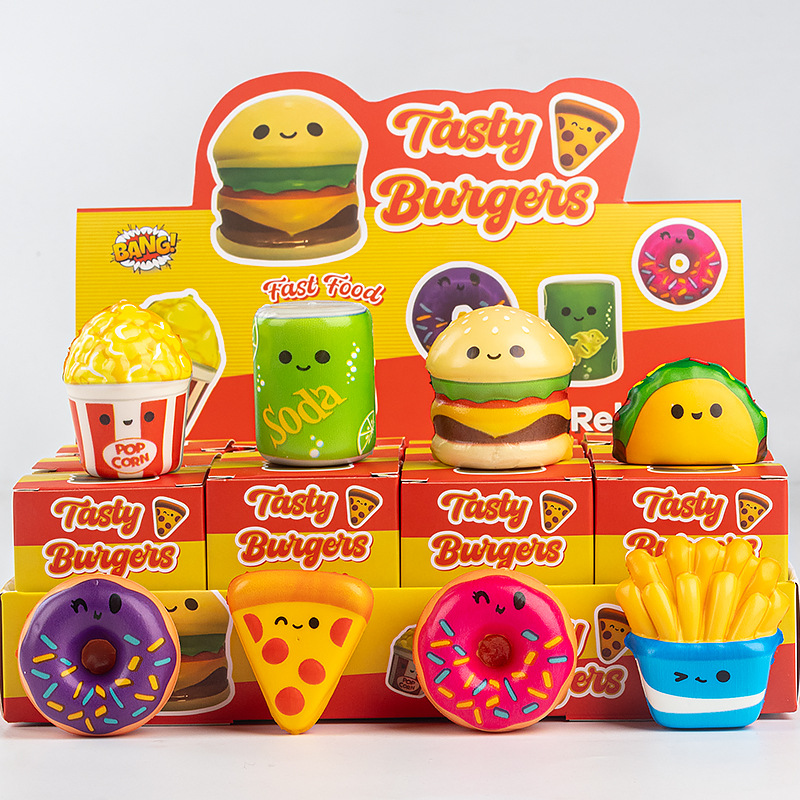 Baby Food Toy - Yumuşak, Yavaş Yükselen Yiyecek Şeklinde Oyuncak