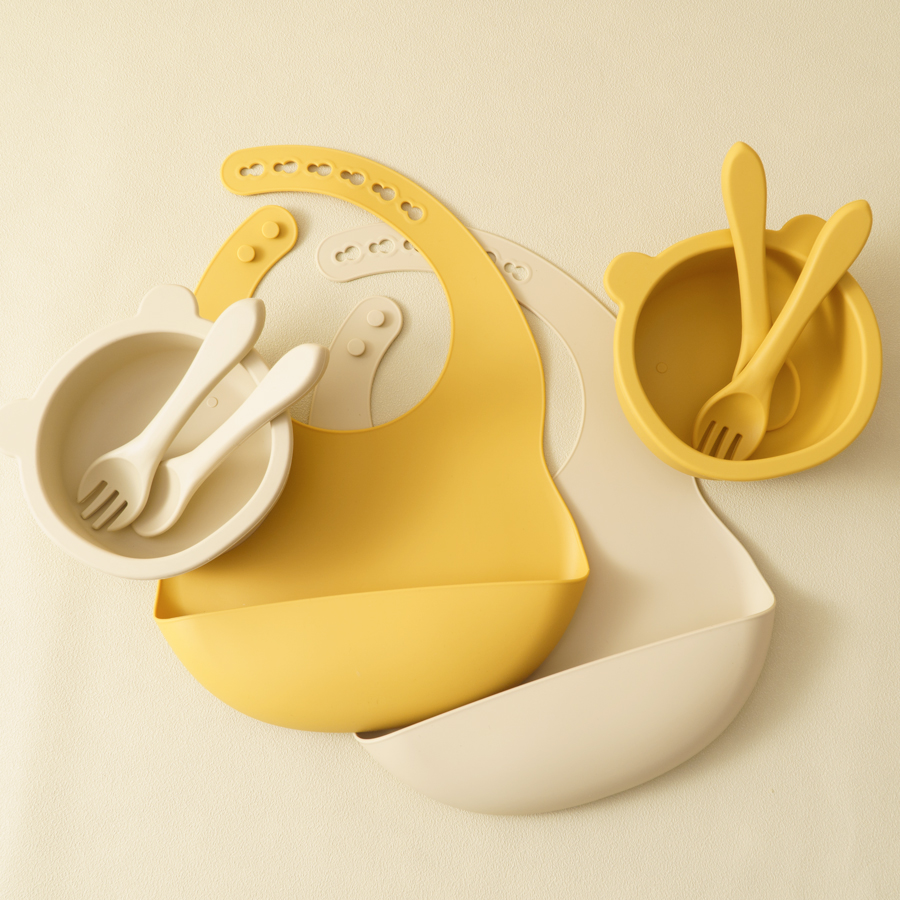 Silicone Suction Bowl - Toptan silikon çocuk yemek takımı bebek