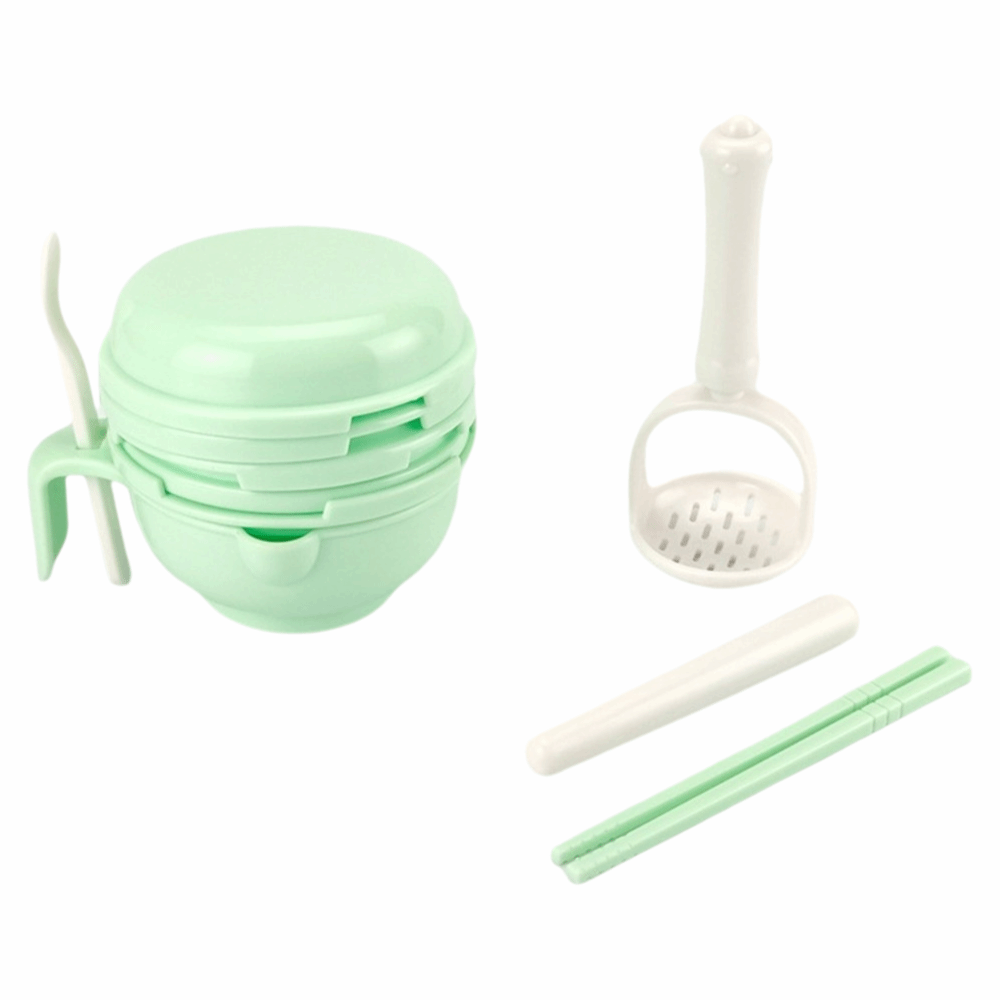 Baby Food Grater - Düz renk Bebek Maması Öğütme Kabı