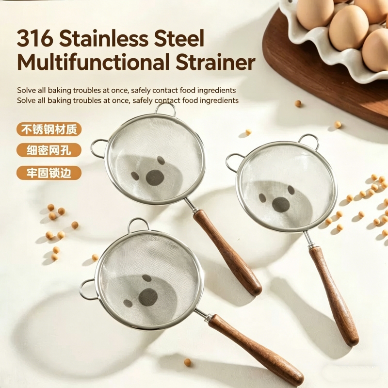 İnce filtre süzgeci, yeni 304  - Baby Food Strainer incelemesi ve fiyatı