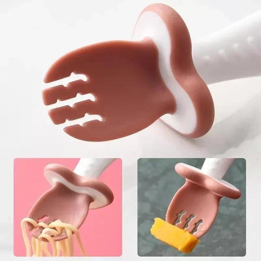Bebek Kaşık Çatal Silikon çocu - Baby Kitchen Food incelemesi ve fiyatı