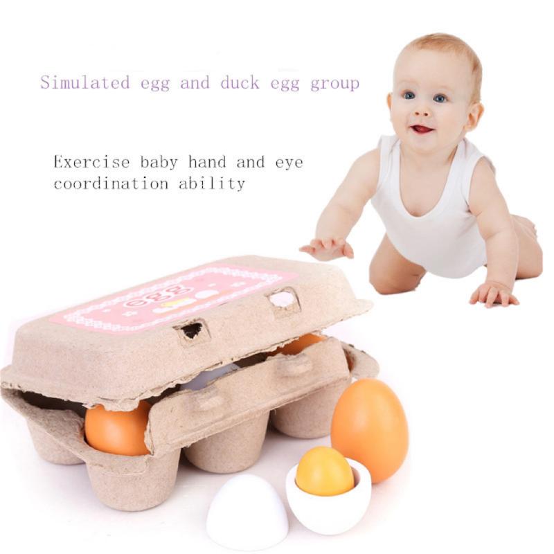 6 Adet Mutfak Ahşap Yapay Yumu - Baby Food Egg incelemesi ve fiyatı