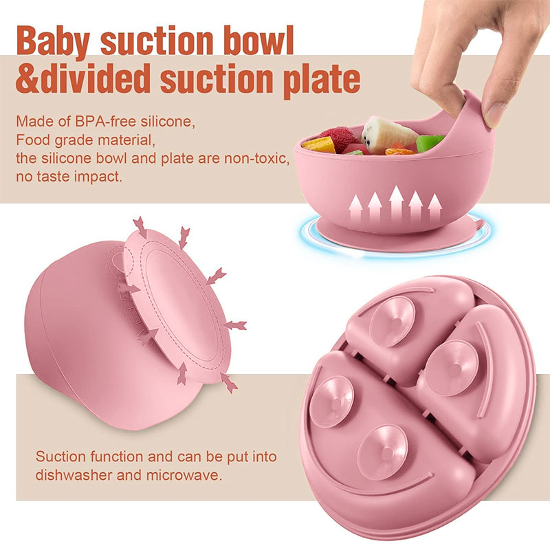 Çocuk silikon sofra seti bebek - Silicone Suction Bowl incelemesi ve fiyatı