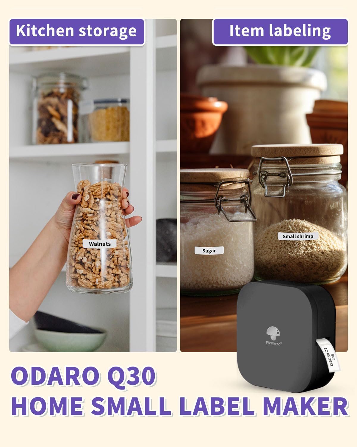 Phomemo Q30 Termal Etiket Yazı - Baby Food Label incelemesi ve fiyatı