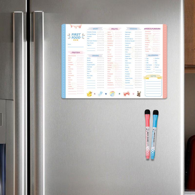 2 manyetik beyaz tahta kalem i - Baby Food Tracker incelemesi ve fiyatı