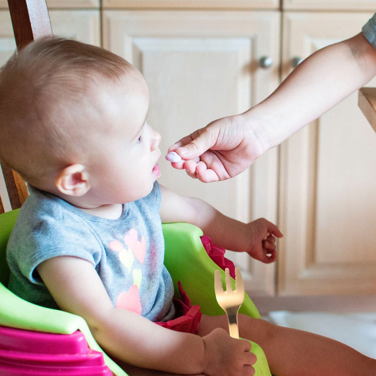 Paslanmaz Çelik Çatal Ayna Cil - Baby Food Restaurant incelemesi ve fiyatı