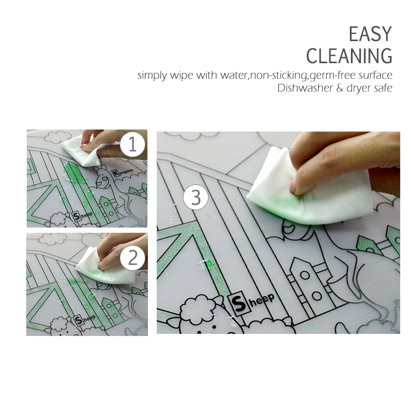Silikon bebek Placemat 1 adet  - Baby Food Grater incelemesi ve fiyatı