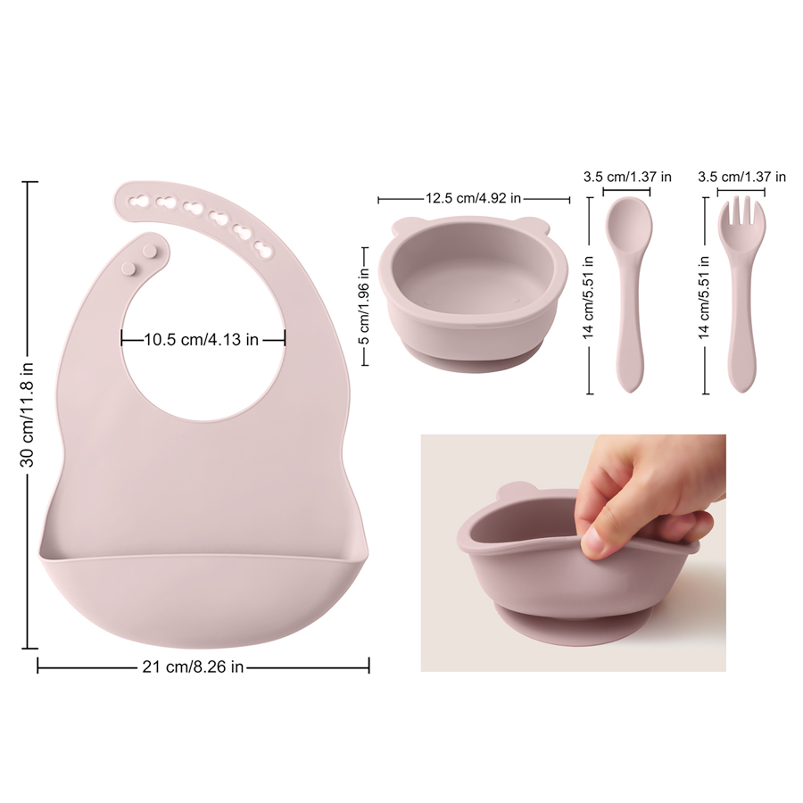 Toptan silikon çocuk yemek tak - Silicone Suction Bowl incelemesi ve fiyatı