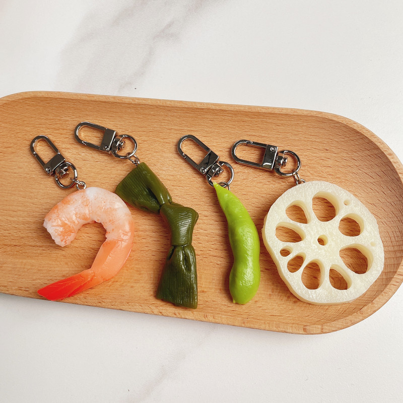 Simülasyon Gıda Anahtarlık Kız - Baby Food Shrimp incelemesi ve fiyatı