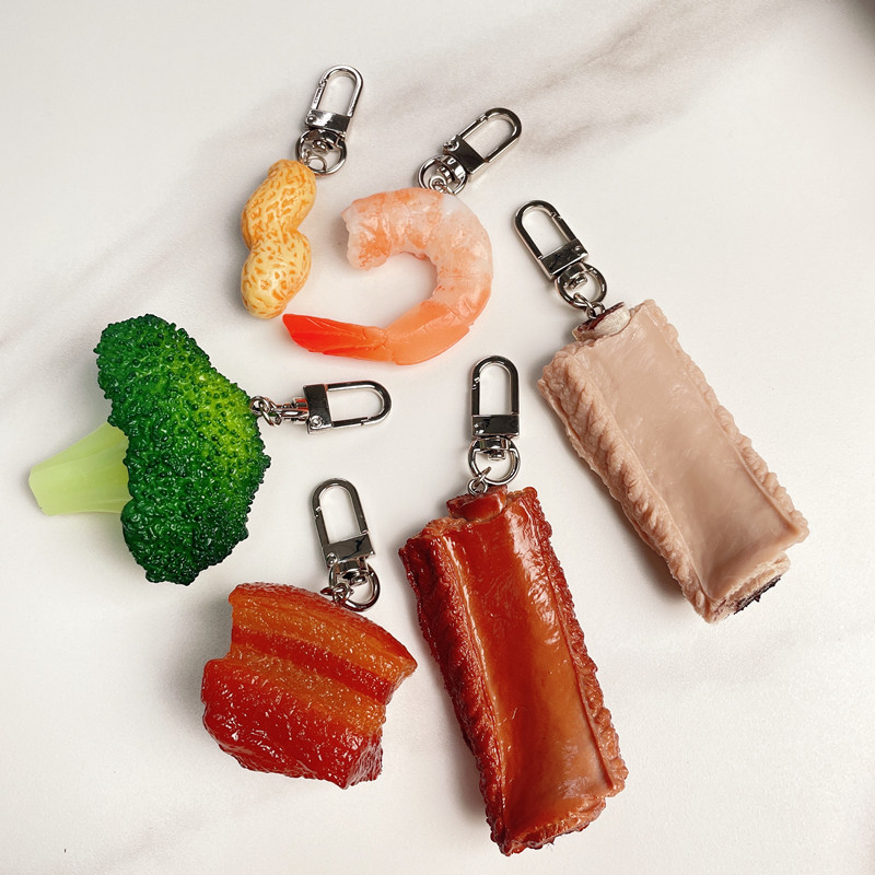 Simülasyon Gıda Anahtarlık Kız - Baby Food Shrimp incelemesi ve fiyatı